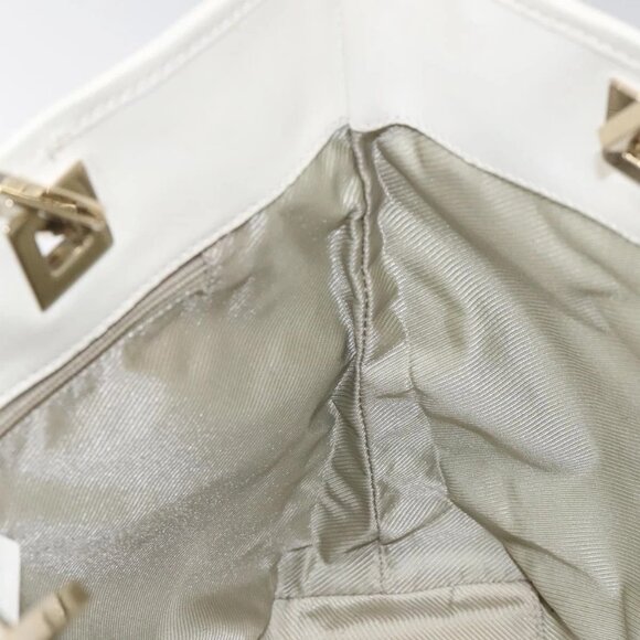 GUCCI GG Canvas Tote Bag Light Blue Gold 002 1099 Auth 113505 - Picture 12 of 16